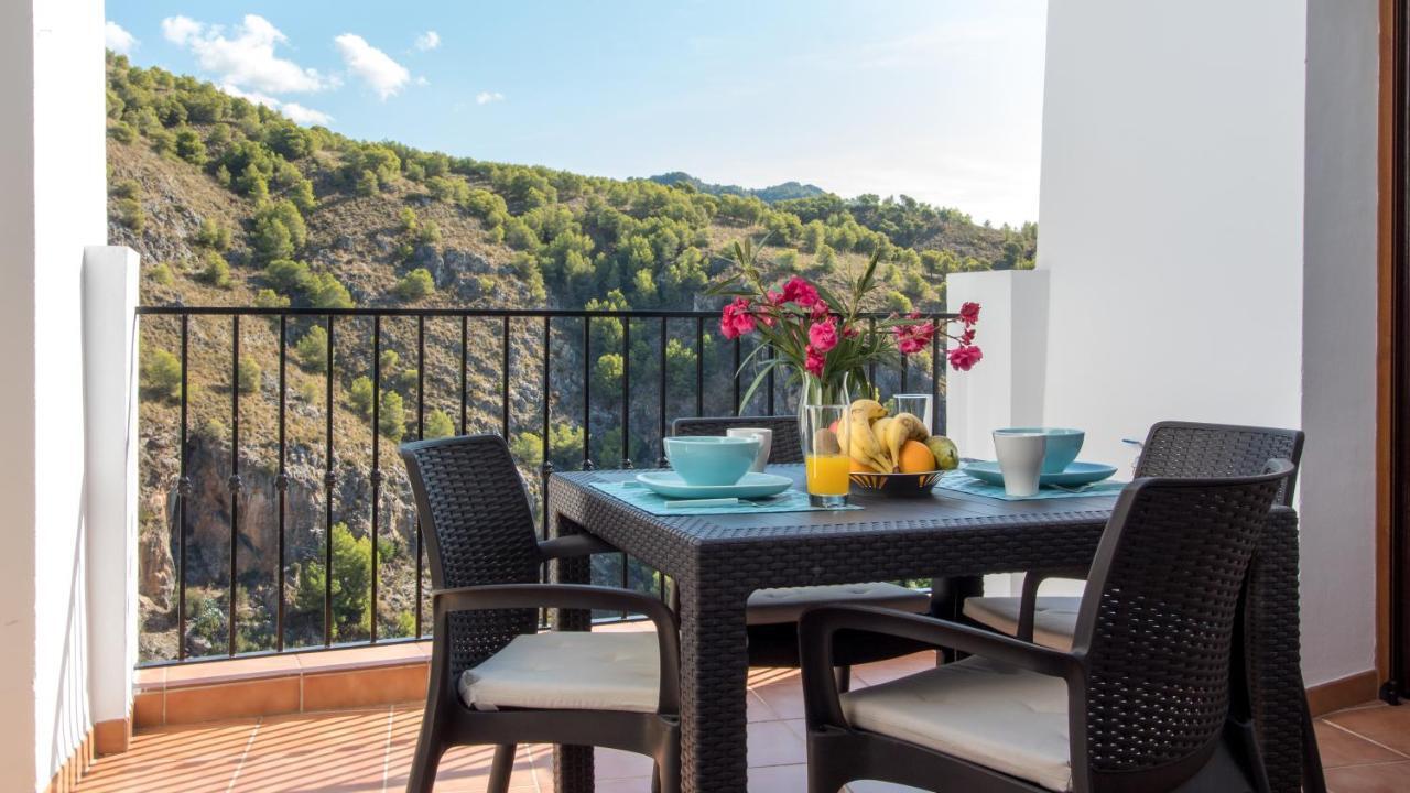 Quiet House In Village Center With Mountains Views Frigiliana Exteriör bild